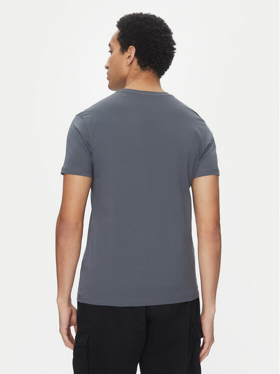 Alpha Industries Alpha Industries T-Shirt Basic 100501 Szary Regular Fit