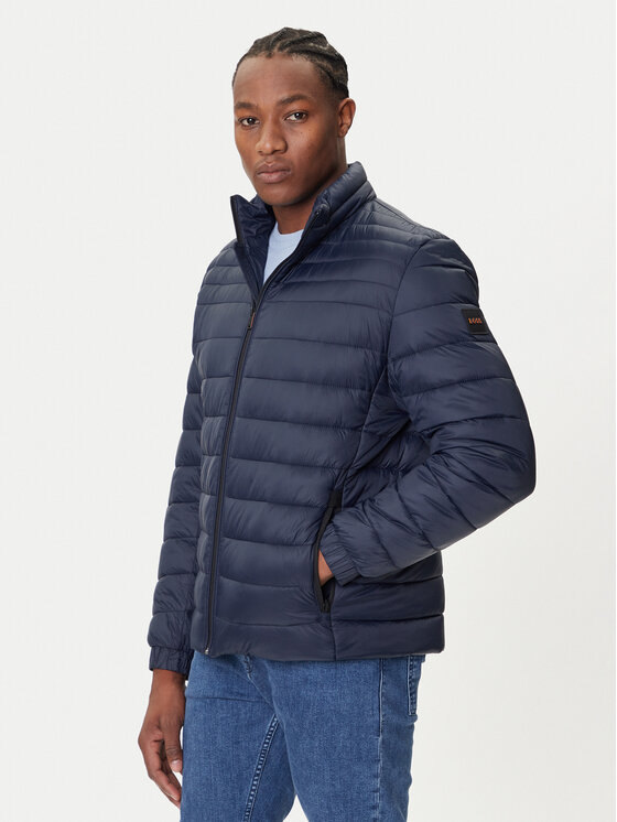 BOSS Kurtka przejściowa Oden2 50530822 Granatowy Slim Fit