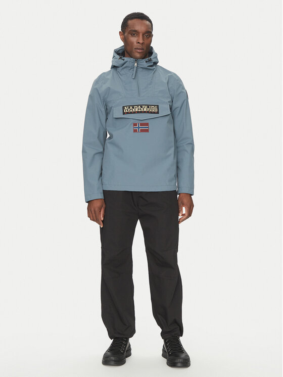 Napapijri Napapijri Μπουφάν anorak Rainforest M Sum 3 NP0A4G7DG1Y1 Μπλε Regular Fit