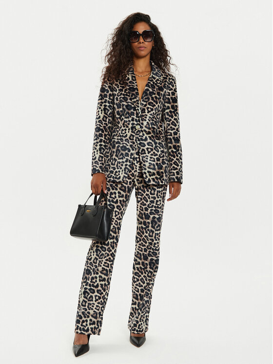 Marciano Guess Marciano Guess Pantaloni di tessuto Pamela 4BGB05 7220A Multicolore Regular Fit