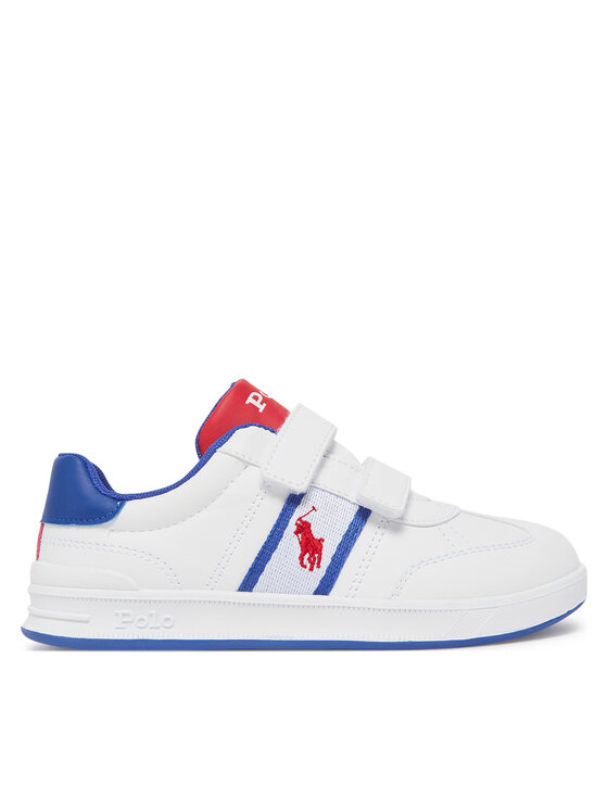 Polo Ralph Lauren Sneakersy RL02476104 Biela
