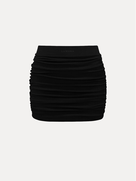 La Mania La Mania Mini sukně WAVE Černá Basic Fit