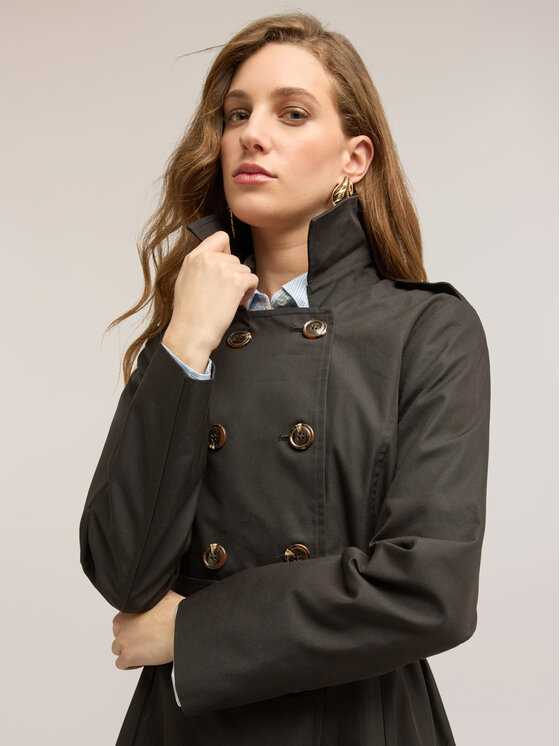 Motivi Motivi Cappotto invernale 0015Q000645N033 Nero Regular Fit