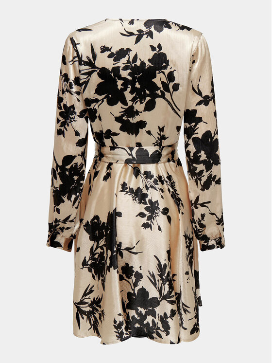 ONLY Coctailkleid Salia 15319675 Beige Regular Fit | Modivo.de