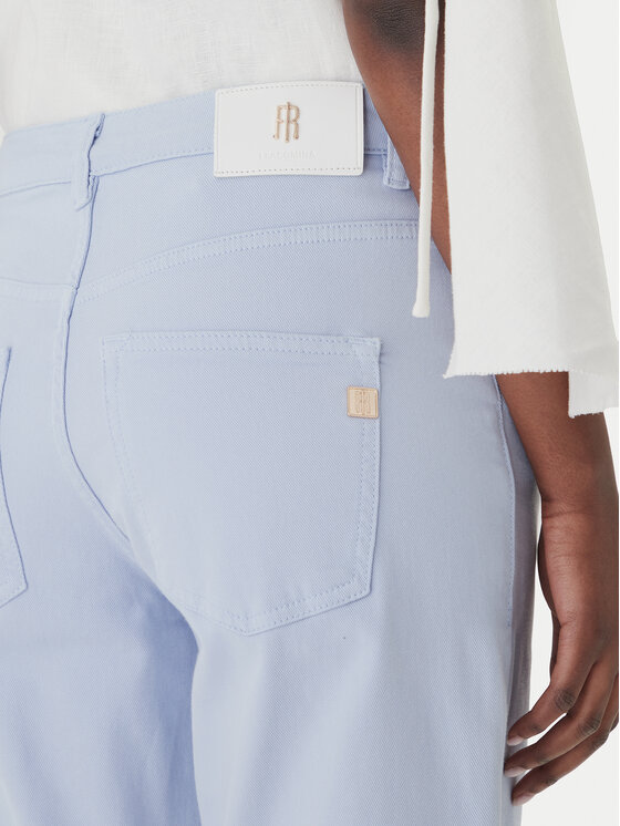 Fracomina Fracomina Jeans hlače FP26SVD005W61501 Svetlo modra Slim Fit