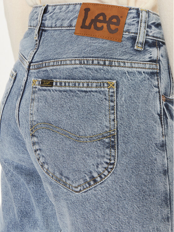 Lee Lee Jeansy Rider 112348940 Niebieski Straight Fit