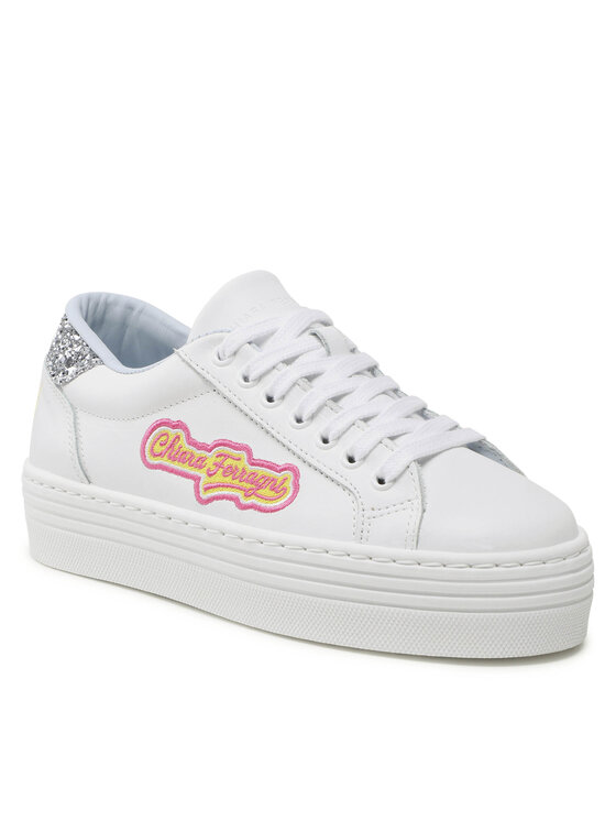 Chiara Ferragni Chiara Ferragni Laisvalaikio batai CF3121-064 Balta