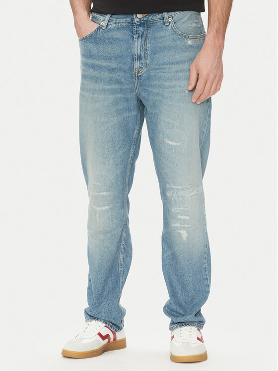 Férfi Tommy Hilfiger Farmer, Méret: 33/34, Kék, MW0MW39221