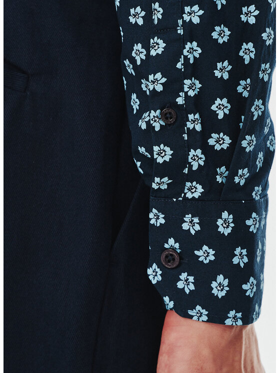 Pako Lorente Pako Lorente Koszula P24WN-1X-035 Granatowy Slim Fit