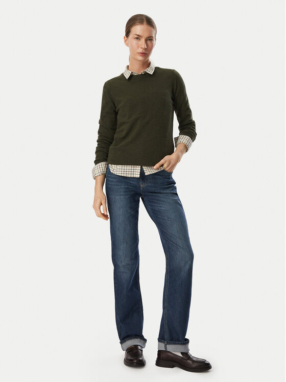 Barbour Barbour Džemperis Pendle LKN1075OL75 Tumši zaļa Regular Fit