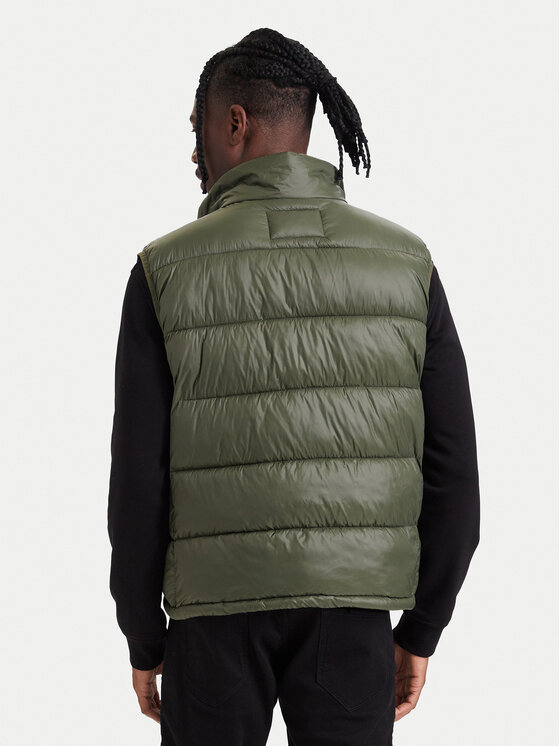 KARL LAGERFELD KARL LAGERFELD Kamizelka 505021 564590 Zielony ciemny Regular Fit