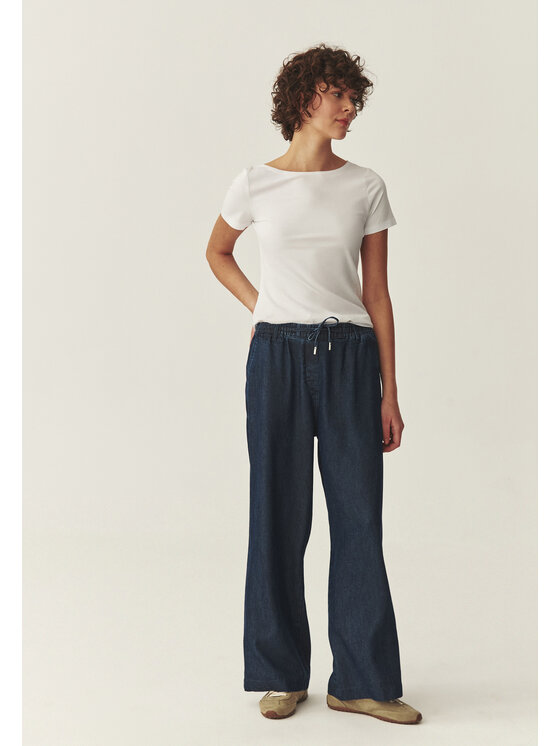 TATUUM TATUUM Jeansy NIMIK 2 Granatowy Loose Fit