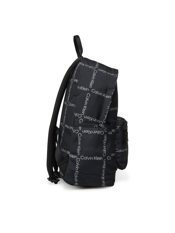 Calvin Klein Jeans Calvin Klein Jeans Ruksak City Grid Aop IU0IU00711 Čierna