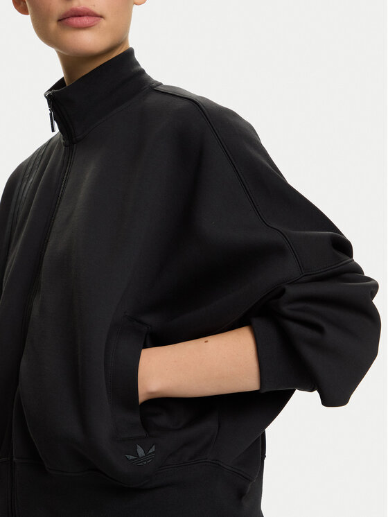 adidas adidas Felpa Off Placed 3-Stripes JX2705 Nero Regular Fit