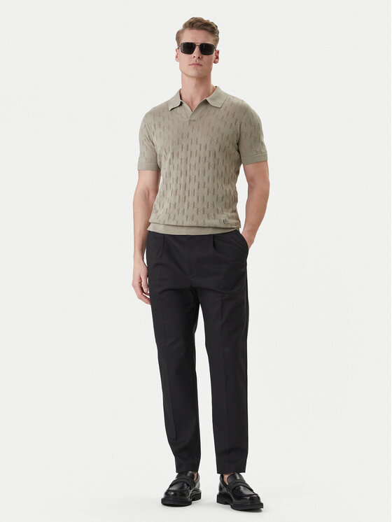 KARL LAGERFELD KARL LAGERFELD Polokošeľa 655005 562301 Kaki Slim Fit