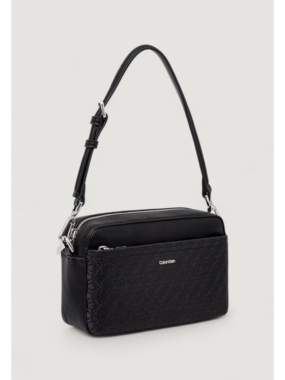 Calvin Klein Calvin Klein Borsetta CK MST AP DBL STRPS Nero