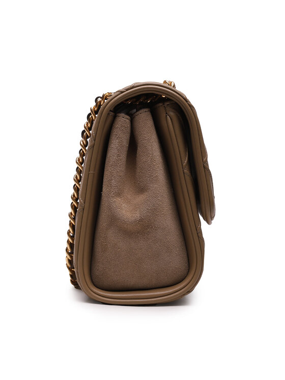 Tory Burch Tory Burch Дамска чанта Fleming Soft Convertible Shoulder Bag 137301 Бежов