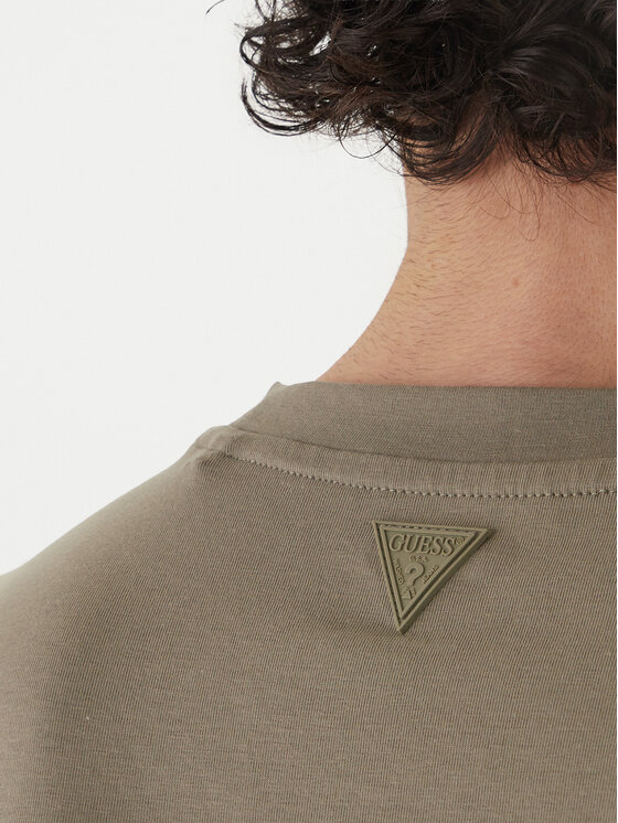 Guess Guess Majica Z2YI11 J1314 Khaki Regular Fit