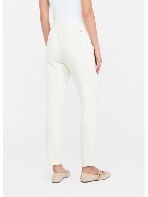 Liu Jo Liu Jo Pantaloni di tessuto TF5297FS09010103 Bianco Regular Fit