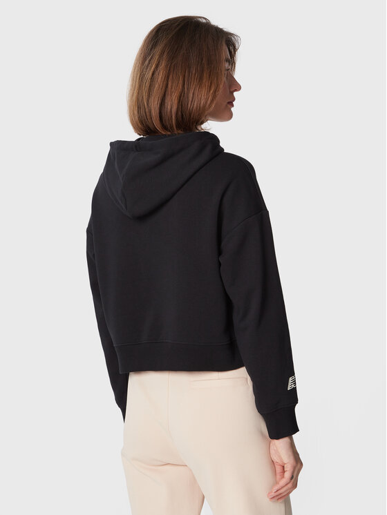 New Balance New Balance Bluza WT23512 Czarny Relaxed Fit