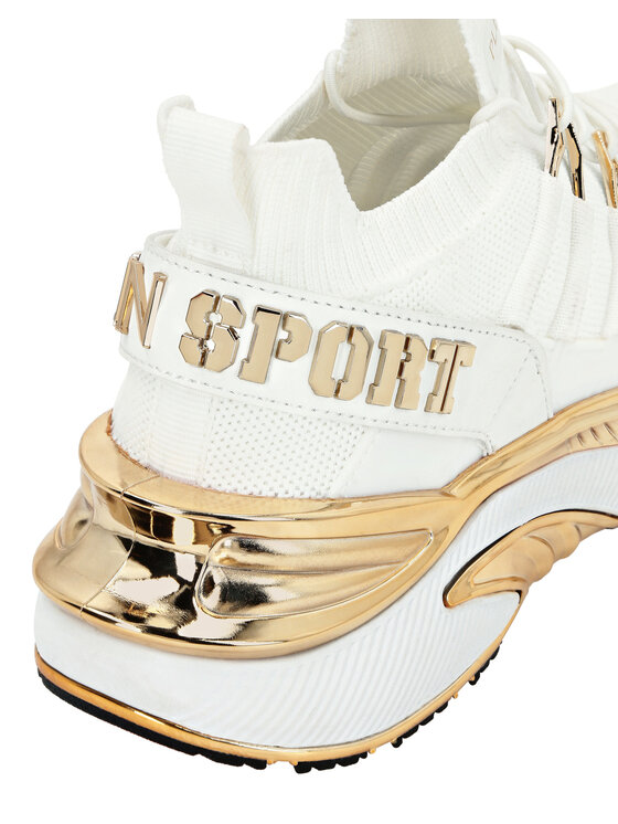 Plein Sport Plein Sport Sneakersy 12953 Biały