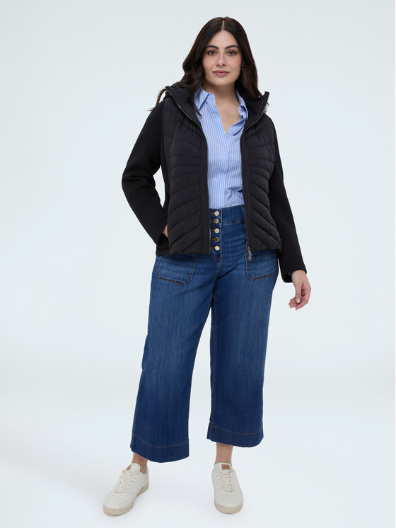 Fiorella Rubino Fiorella Rubino Giubbotto piumino F059T001493N033 Nero Regular Fit