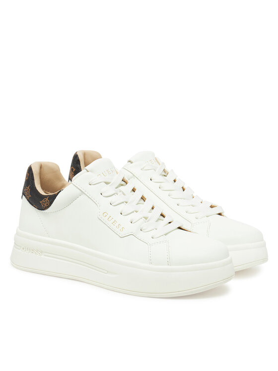 Guess Guess Sneakersy FLPWIN FAL12 Biały