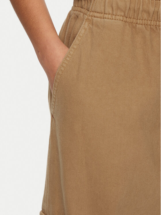 Tommy Jeans Tommy Jeans Spodnie materiałowe DW0DW20531 Beżowy Relaxed Fit