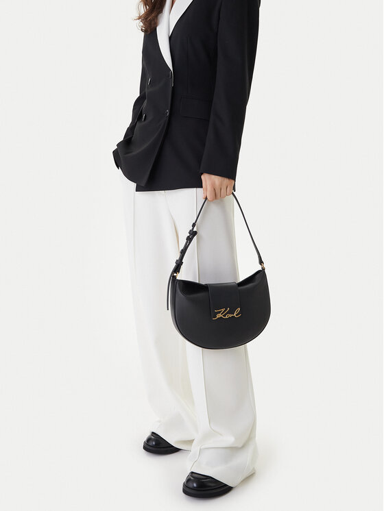 KARL LAGERFELD KARL LAGERFELD Дамска чанта B1W30059 Черен