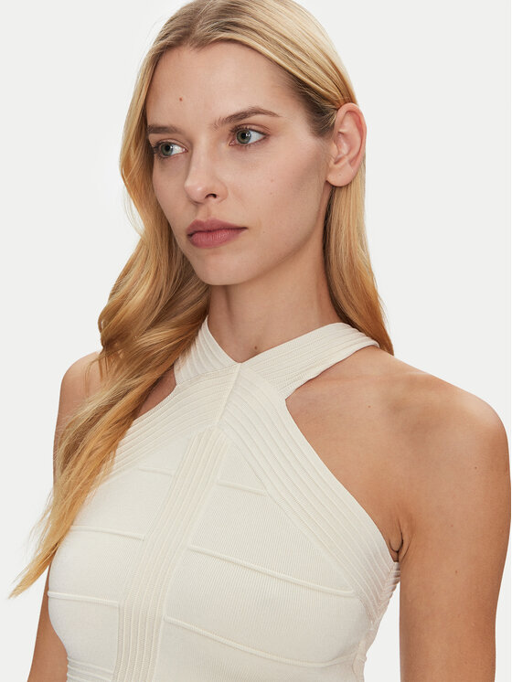 Guess Guess Top W5GR32 Z2XY0 Alb Regular Fit