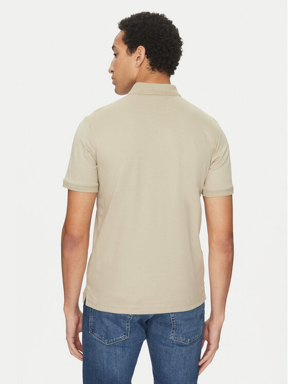 Calvin Klein Calvin Klein Тениска с яка и копчета K10K114135 Сив Regular Fit