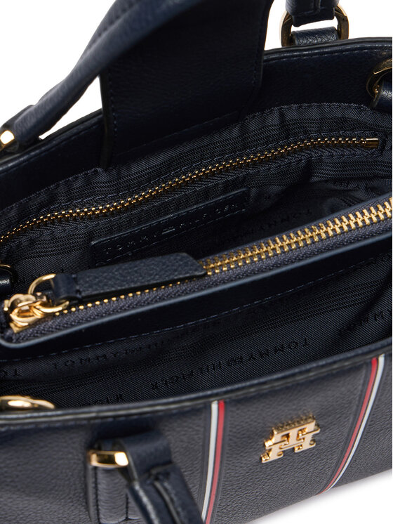 Tommy Hilfiger Tommy Hilfiger Kabelka Th Daily Mini Tote Corp AW0AW18642 Tmavomodrá
