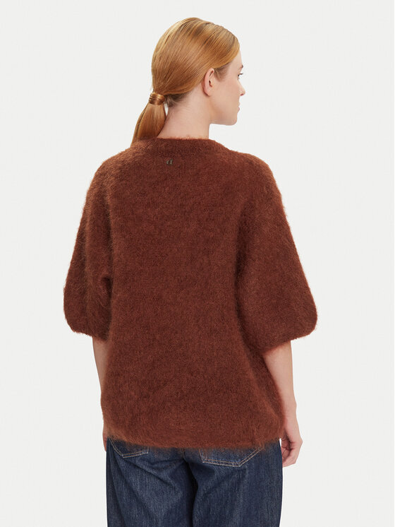 Dixie Dixie Pullover M277Y101A Braun Relaxed Fit