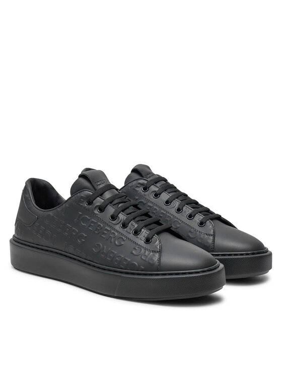 Iceberg Iceberg Sneakersy Bozema IU1684 Czarny