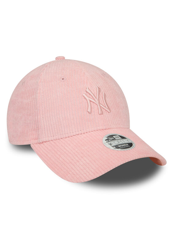 New Era New Era Czapka z daszkiem Wmns Summer Cord 940 Nyy 60435001 Różowy