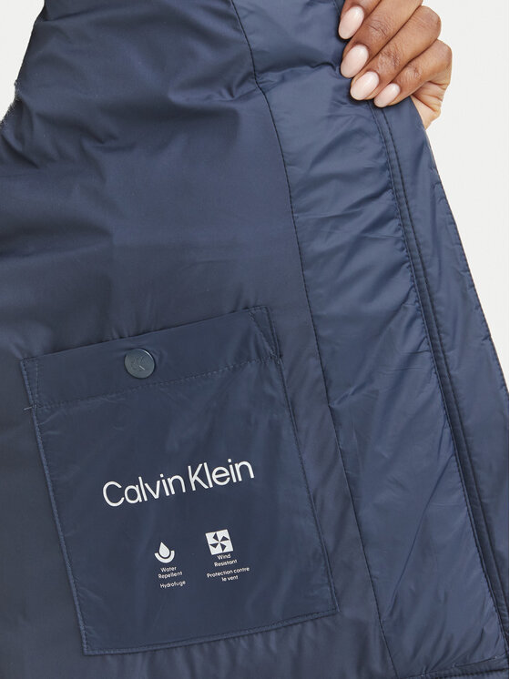 Calvin Klein Jeans Calvin Klein Jeans Kurtka puchowa Essential LV047H500G Granatowy Relaxed Fit