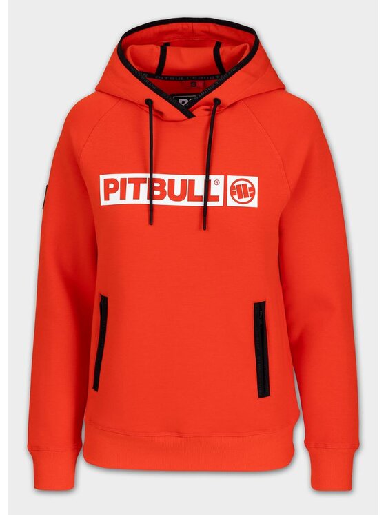 PITBULL PITBULL Bluza Bluza damska z kapturem Georgia S Czerwony Regular Fit