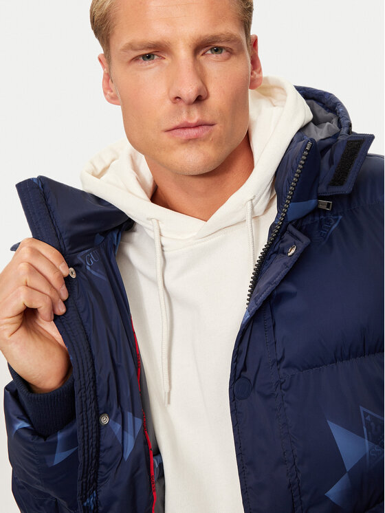 Guess Guess Zimné bundy M4BL21 WGJ42 Modrá Regular Fit