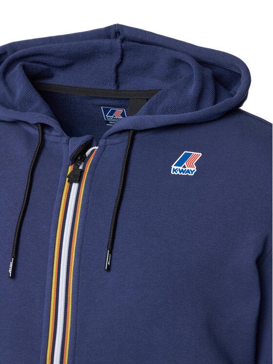 K-Way K-Way Sweatshirt Arnel K4115ZW Dunkelblau Regular Fit