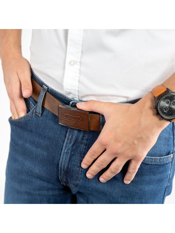 Tom Tailor Tom Tailor Cintura da uomo TOM TAILOR Marrone