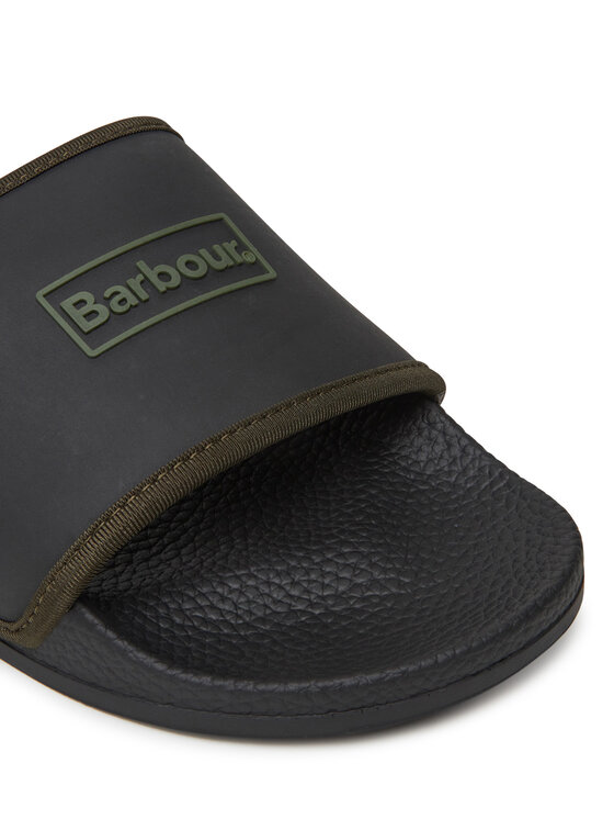 Barbour Barbour Klapki MBS0020BK51 Czarny