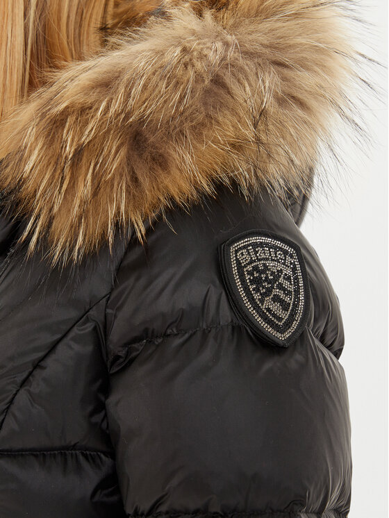 Blauer Blauer Μπουφάν χειμωνιάτικο 24WBLDK03052 Μαύρο Regular Fit