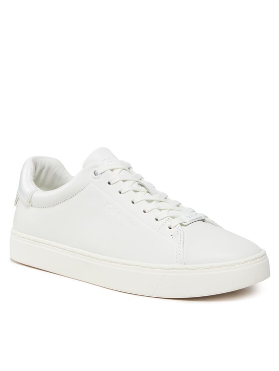 Calvin Klein Calvin Klein Sneakersy Clean Cupsole Lace Up HW0HW01863 Biela