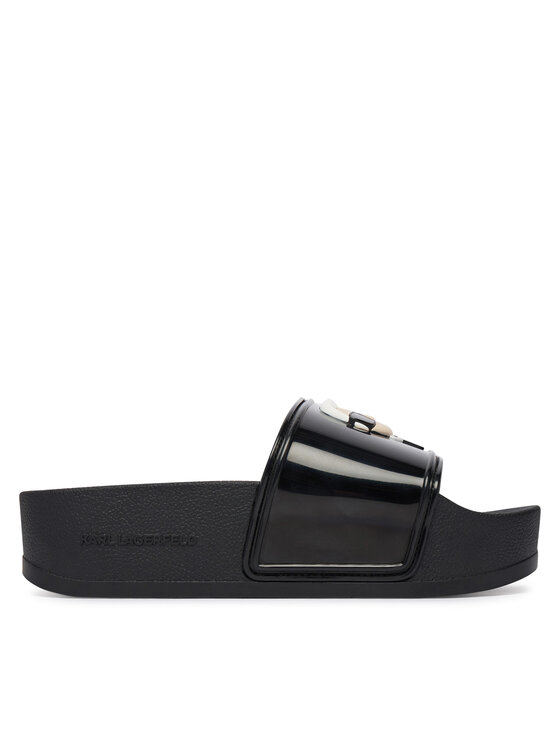 KARL LAGERFELD KARL LAGERFELD Šľapky Kondo Maxi II KL80805C Čierna
