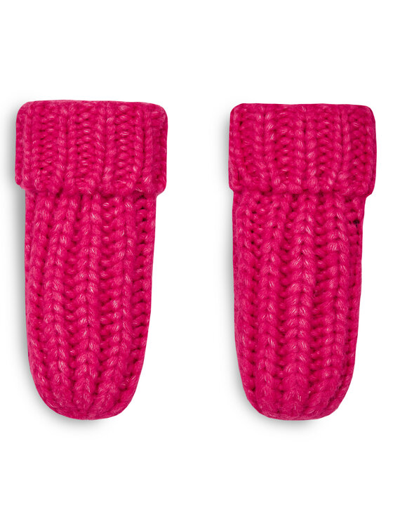 Ugg Ugg Zestaw Czapka i Rękawiczki K Infant Knit Set 22726 Różowy