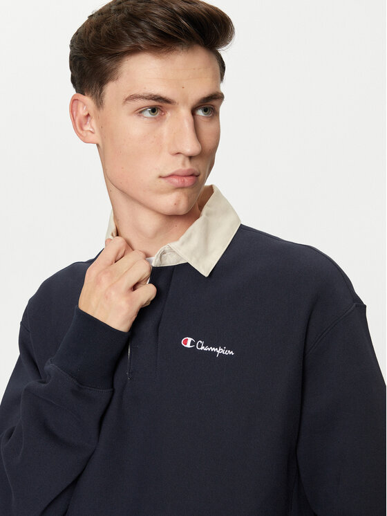 Champion Champion Mikina 220708 Tmavomodrá Relaxed Fit