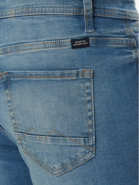 Blend Blend Jeans kratke hlače 20718125 Modra Regular Fit
