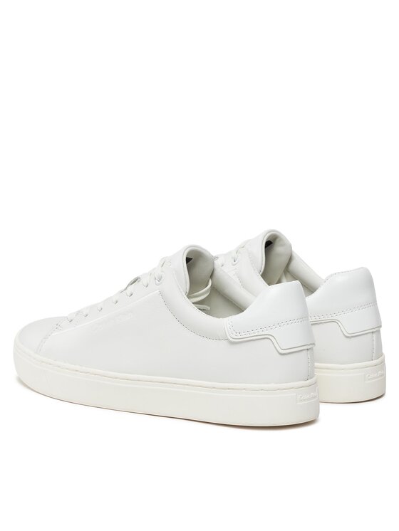 Calvin Klein Calvin Klein Sneakersy Clean Cupsole Lace Up HW0HW01863 Biela