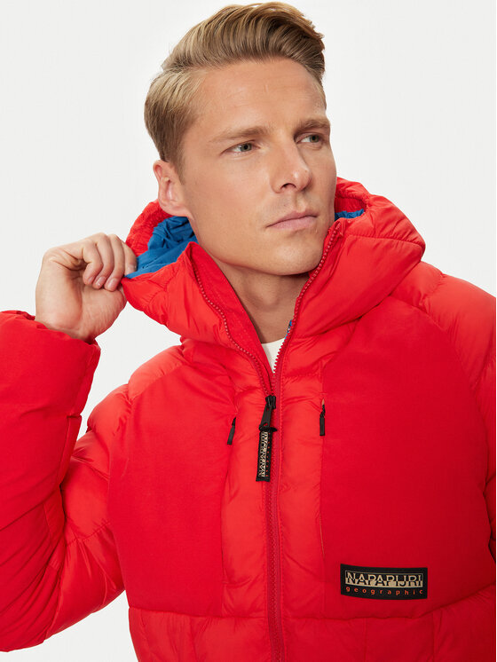 Napapijri Napapijri Зимно яке Moesa NP0A4I1R Червен Regular Fit