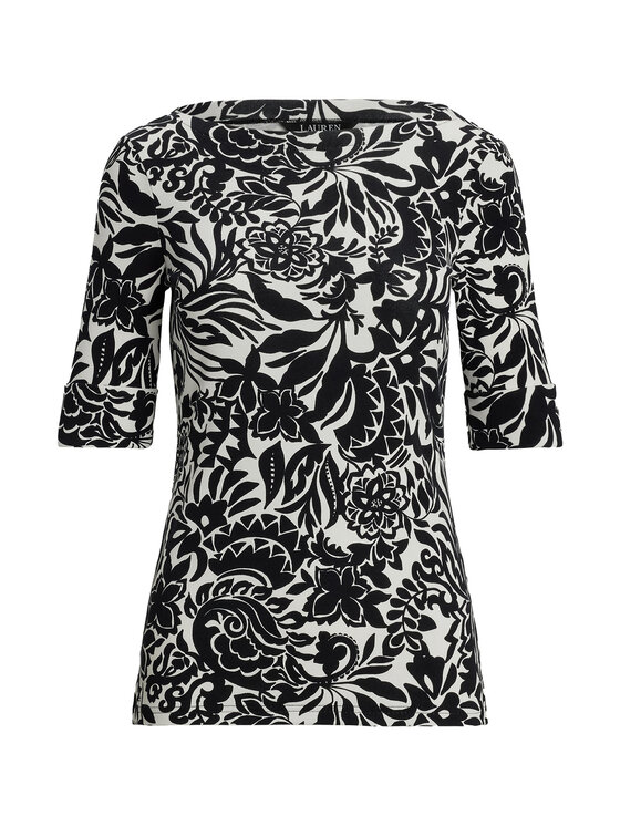 LAUREN RALPH LAUREN LAUREN RALPH LAUREN Блуза 200963940001 Черен Slim Fit